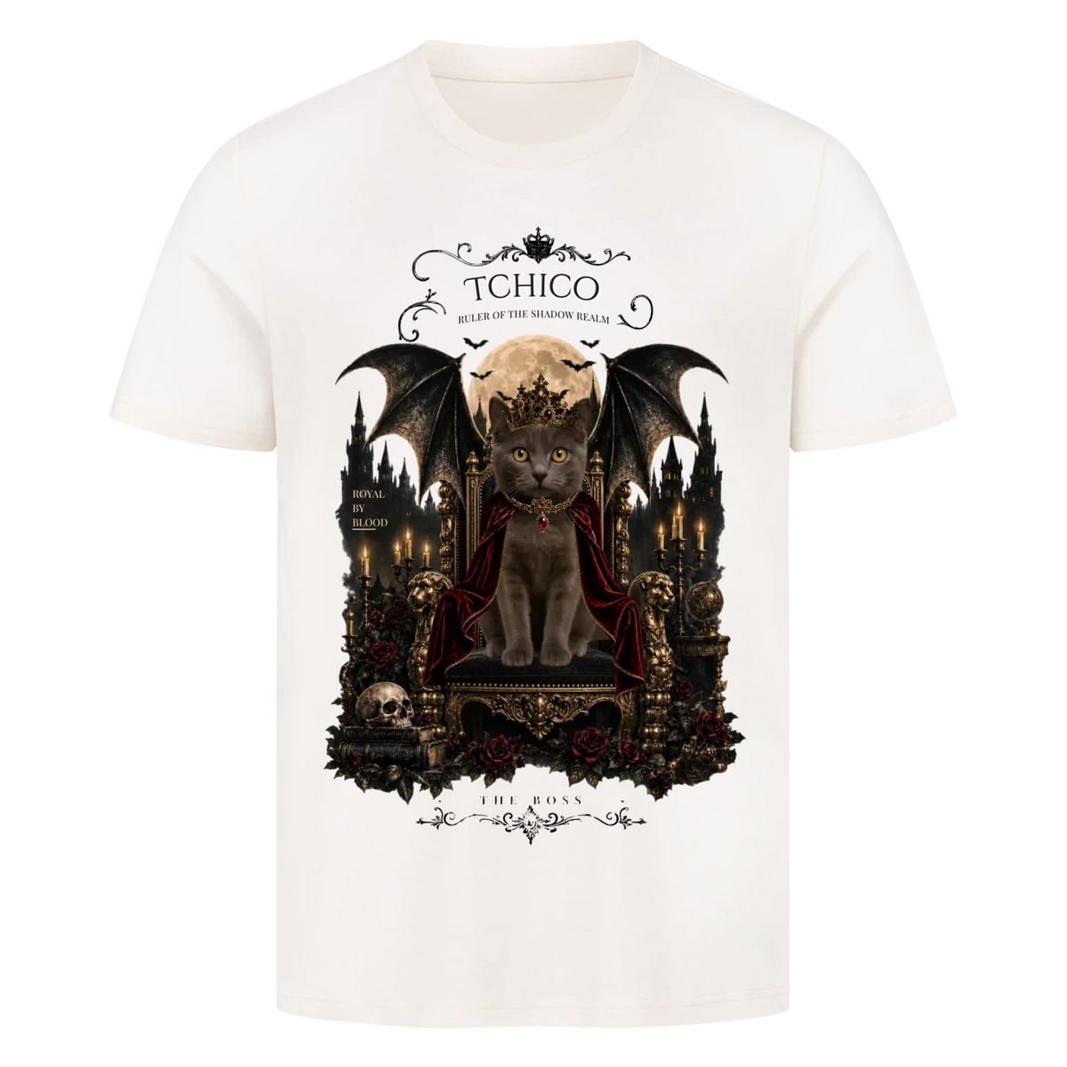 Shadow Realm – Personalisiertes T-Shirt mit Foto & Name