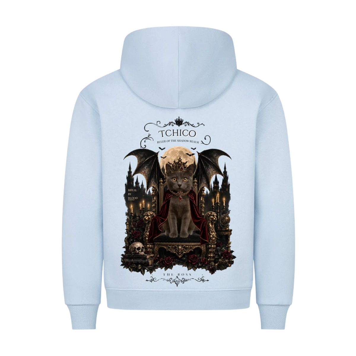 Shadow Realm – Personalisierter Hoodie mit Foto & Name