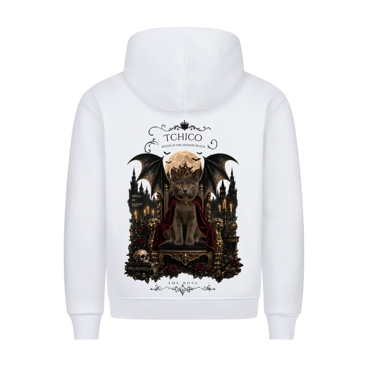 Shadow Realm – Personalisierter Hoodie mit Foto & Name