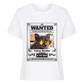 Wanted T-Shirt - Eigene Fotos, Namen + Text
