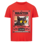 Wanted T-Shirt - Eigene Fotos, Namen + Text