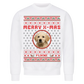 Merry X-Mas Sweatshirt Hunde