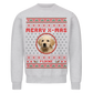 Merry X-Mas Sweatshirt Hunde