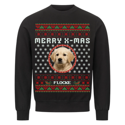 Merry X-Mas Sweatshirt Hunde