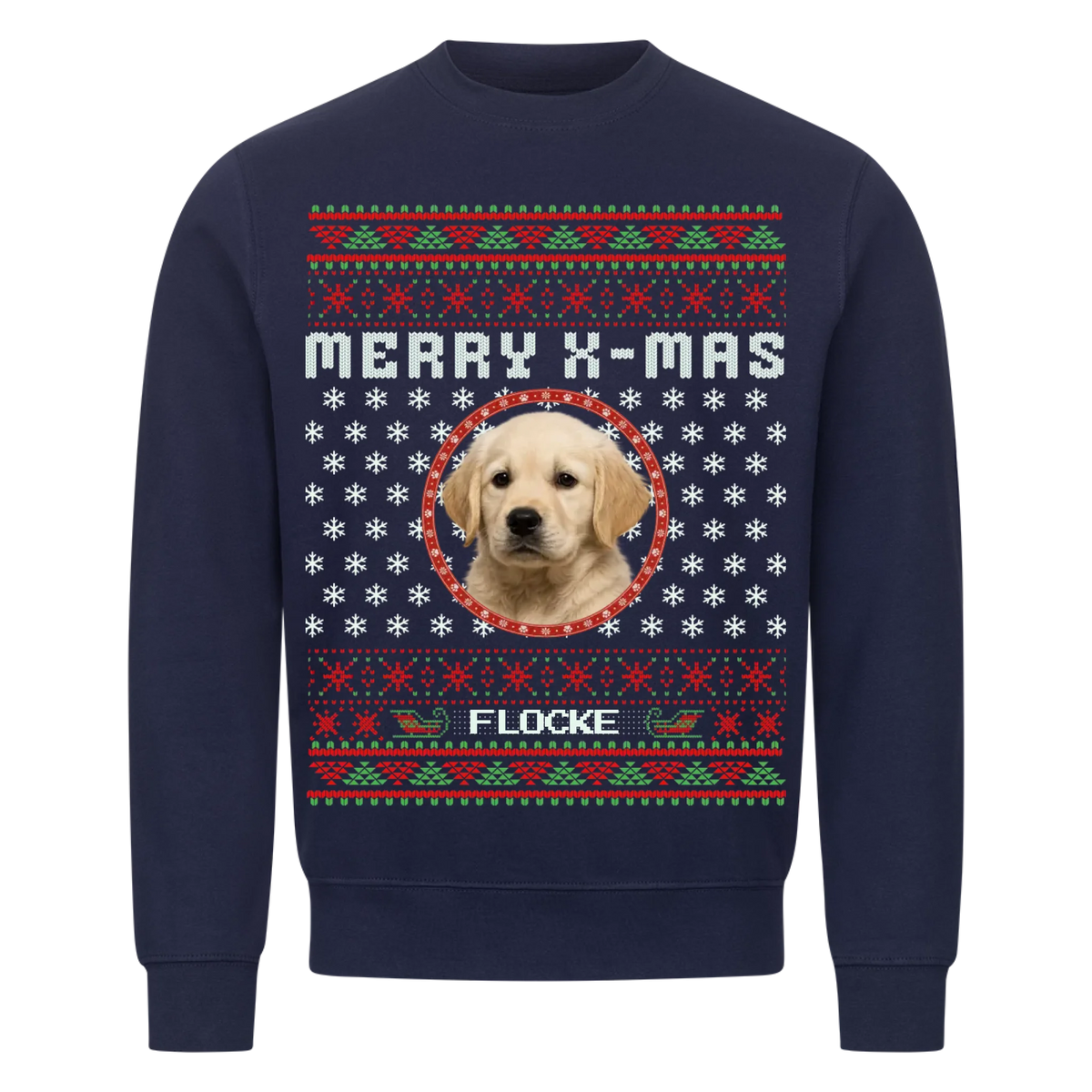Merry X-Mas Sweatshirt Hunde