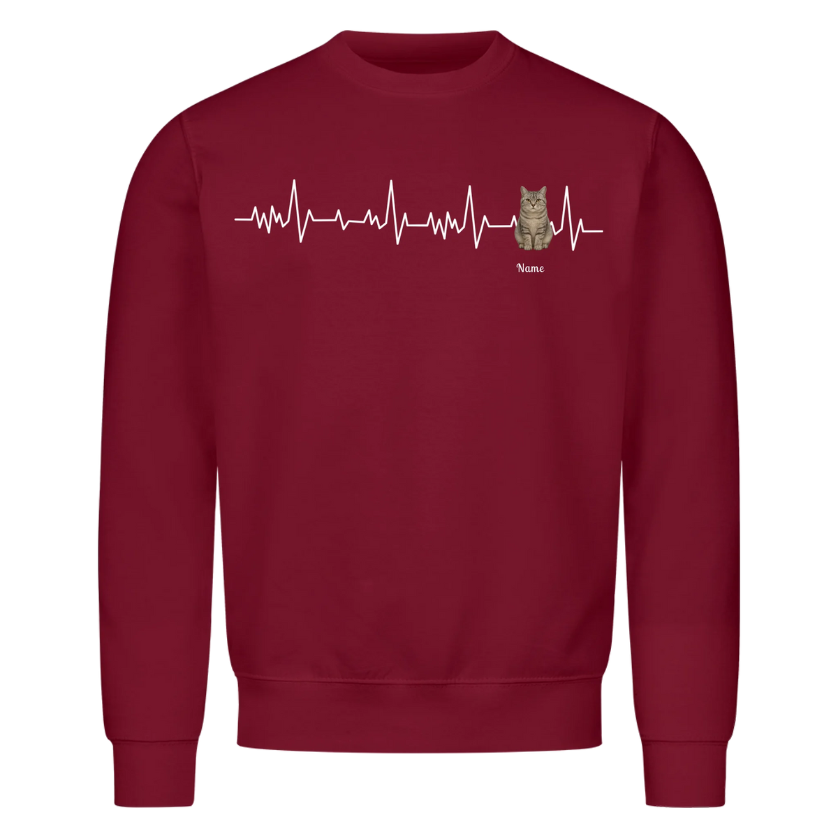 Herzschlag Sweatshirt