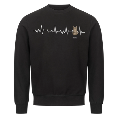 Herzschlag Sweatshirt Hunde