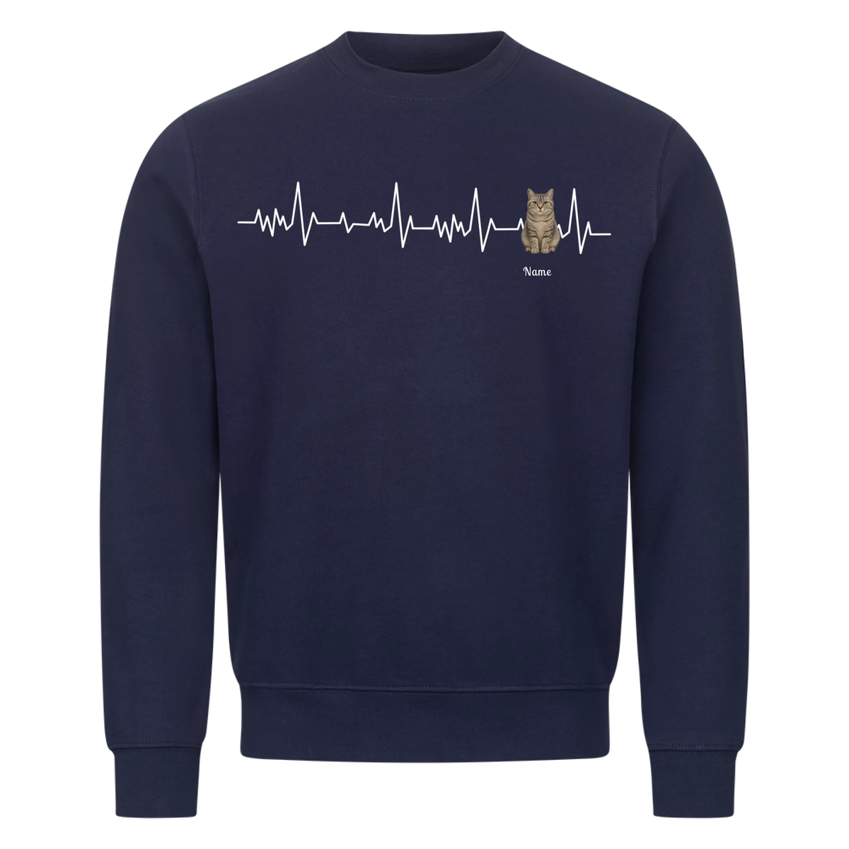 Herzschlag Sweatshirt Hunde