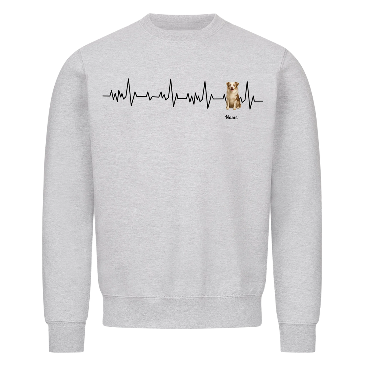 Herzschlag Sweatshirt Hunde