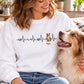 Herzschlag Sweatshirt Hunde
