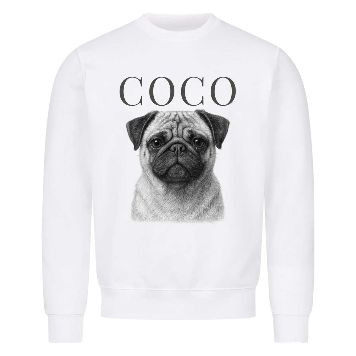 Hunde Retro - Personalisierter Sweater