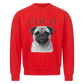 Hunde Retro - Personalisierter Sweater