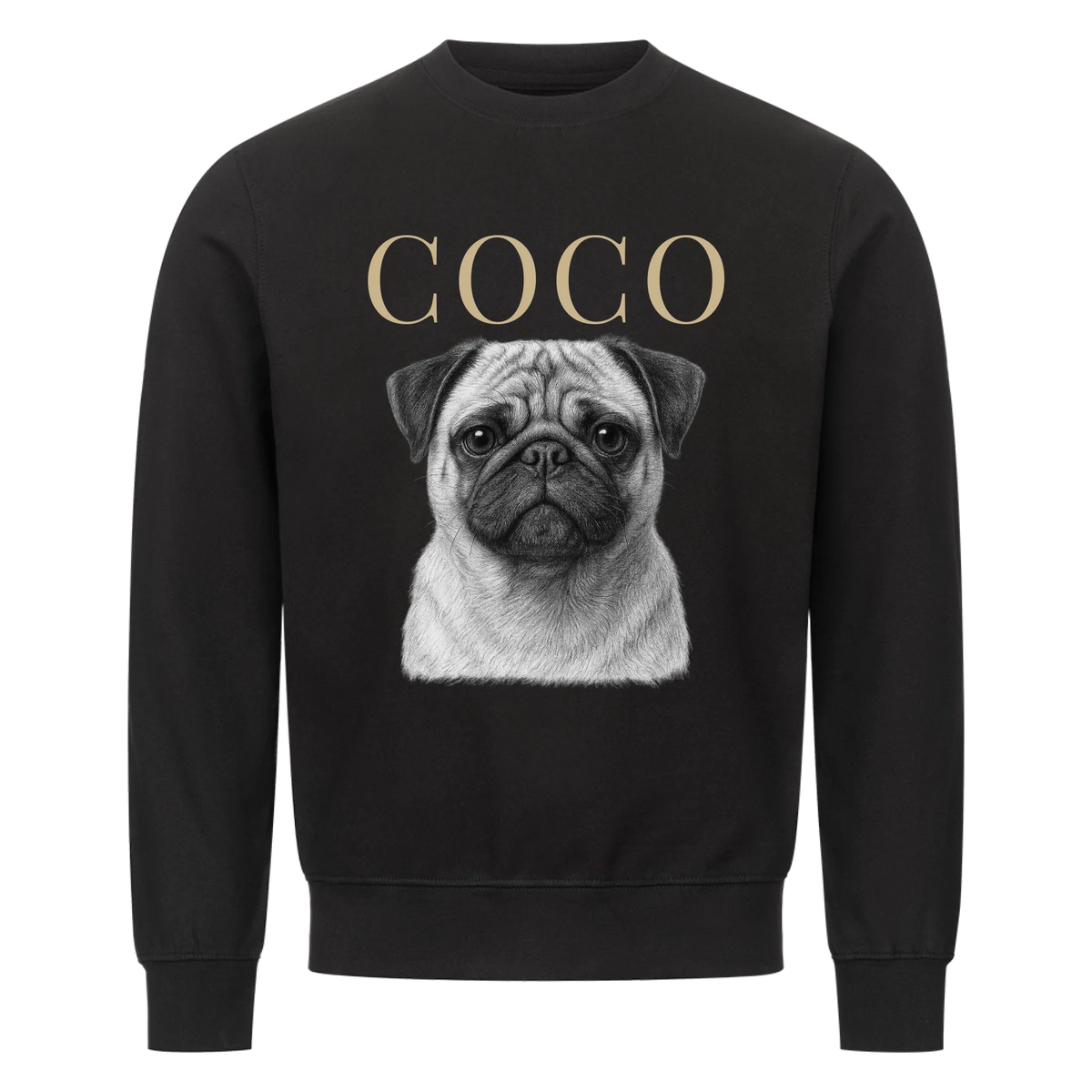 Hunde Retro - Personalisierter Sweater