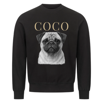 Hunde Retro - Personalisierter Sweater