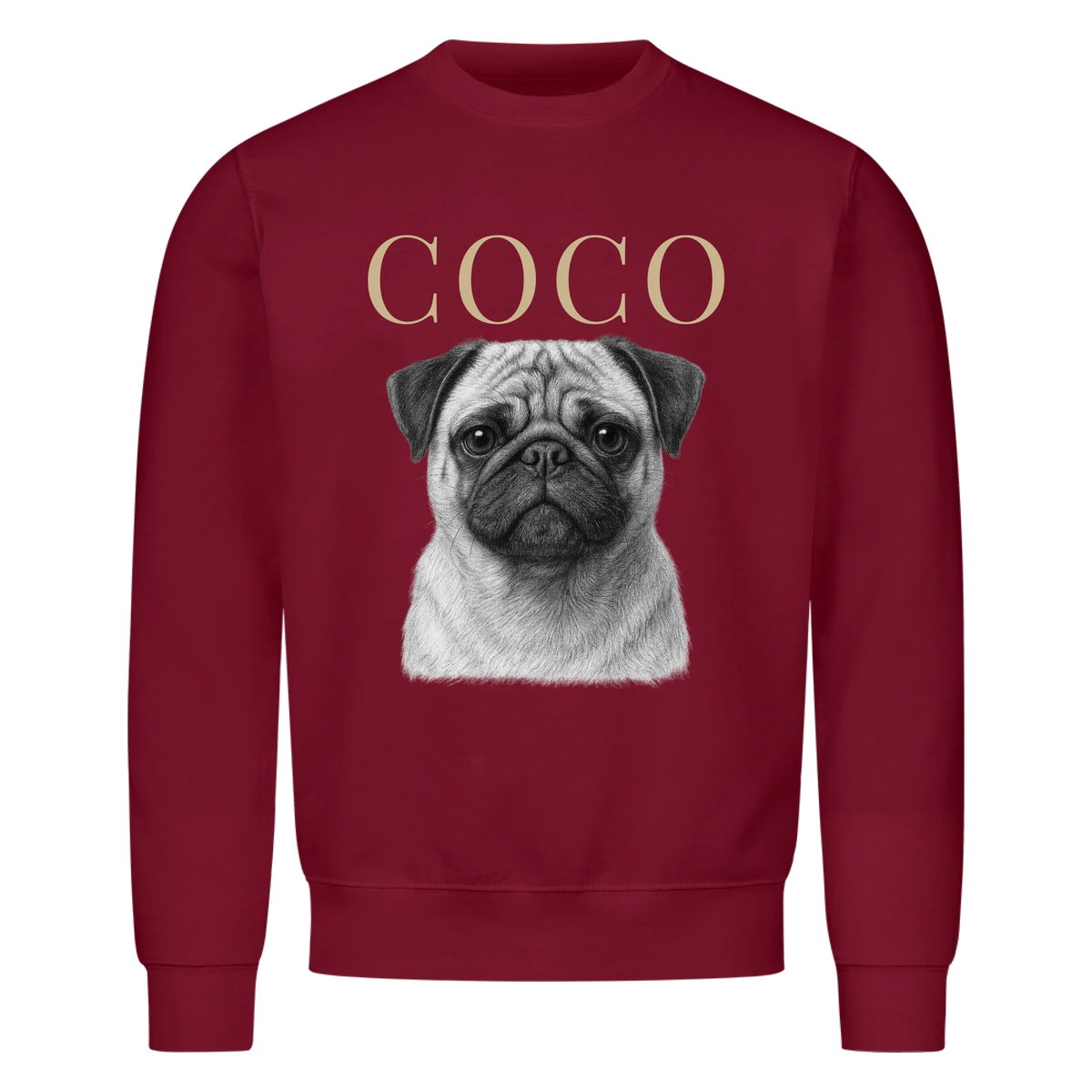 Hunde Retro - Personalisierter Sweater