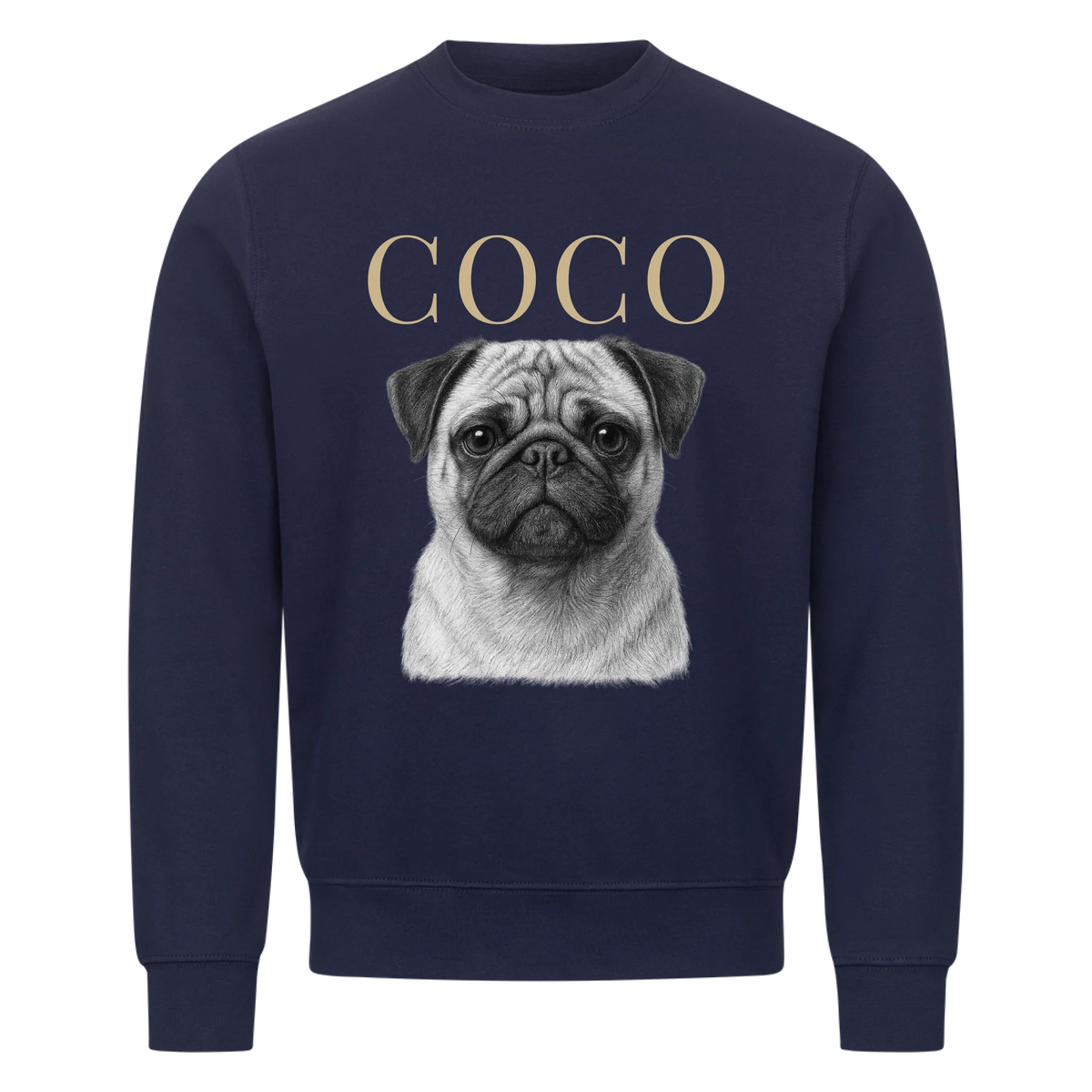 Hunde Retro - Personalisierter Sweater