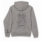 Heather Grey Linker Ärmel