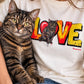 LOVE Graffiti Personalisiertes T-Shirt