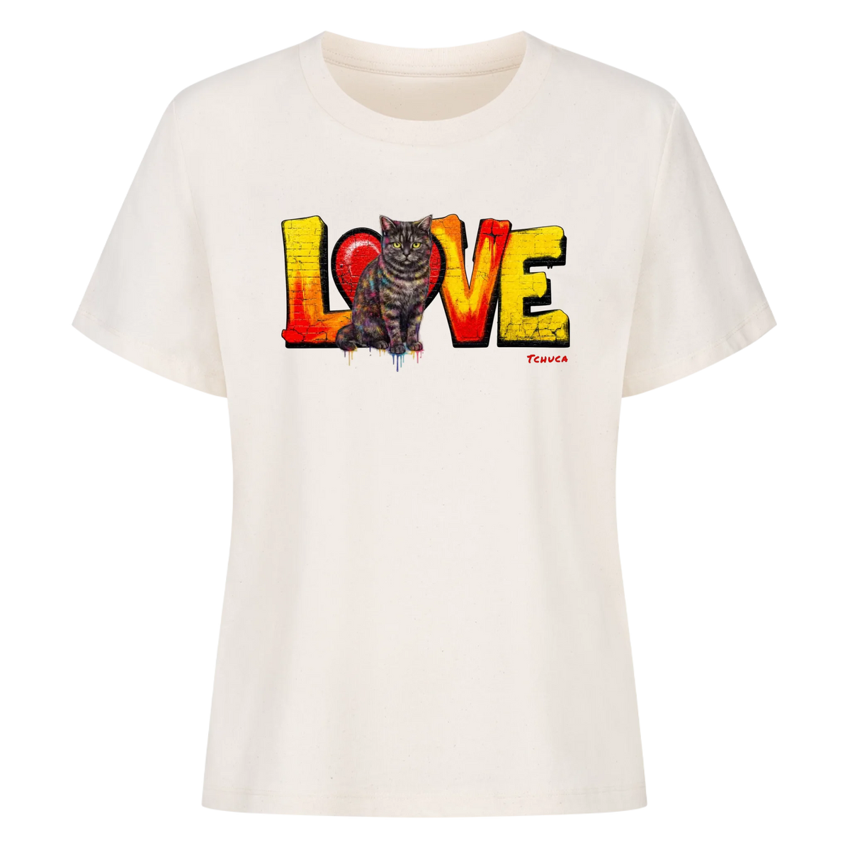 LOVE Graffiti Personalisiertes T-Shirt
