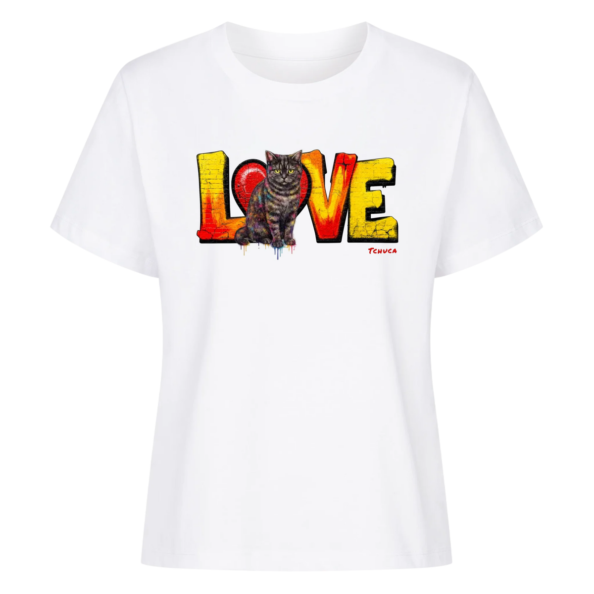 LOVE Graffiti Personalisiertes T-Shirt