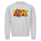 LOVE Graffiti Hunde - Personalisierter Sweater
