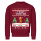Merry Woofmas Hunde Sweatshirt