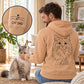 Cat Dad - Hoodie mit Ärmeldruck I