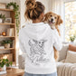 Dog Mom - Hoodie mit Ärmeldruck I