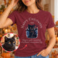 Happy Catloween Vampir T-Shirt - Eigenes Bild + Name
