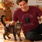 Happy Catloween Vampir T-Shirt - Eigenes Bild + Name