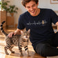 Herzschlag Haustier T-Shirt - Eigenes Bild + Name