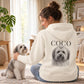 Hunde Retro - Personalisierter Hoodie