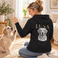 Hunde Retro - Personalisierter Hoodie