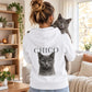 Katze Retro - Personalisierter Hoodie