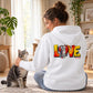 LOVE Graffiti - Personalisierter Hoodie