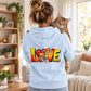 LOVE Graffiti - Personalisierter Hoodie