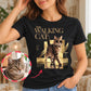 Walking Cat T-Shirt - Eigenes Foto + Name